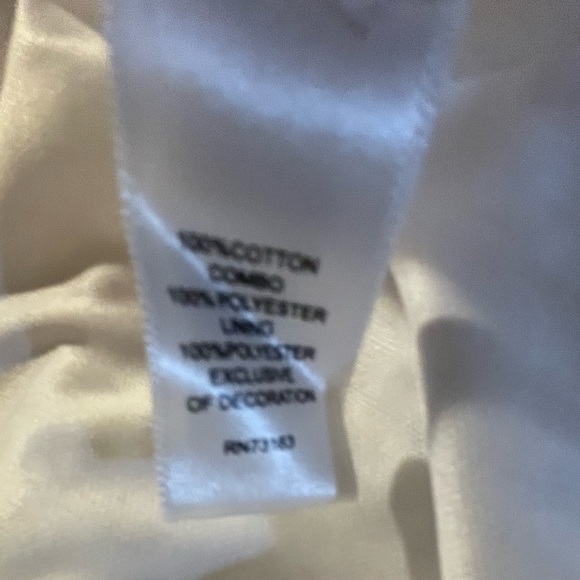 Spense Petite Dress 4P White Cotton Eyelet Lace Spense Sleeveless Rounded NWT - Picture 7 of 7